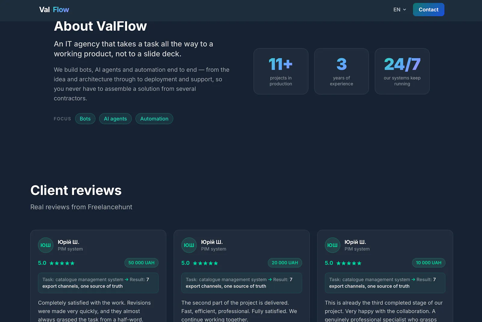 ValFlow screenshot 3