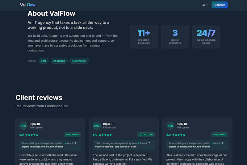 ValFlow screenshot 3