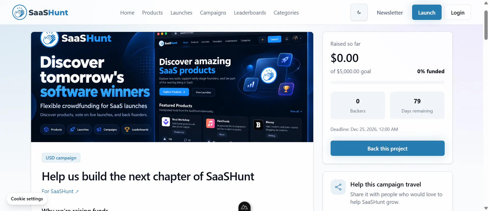 SaaSHunt gallery image