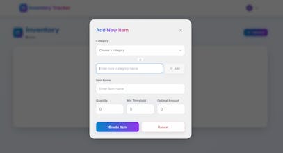 Inventory Tracker gallery image