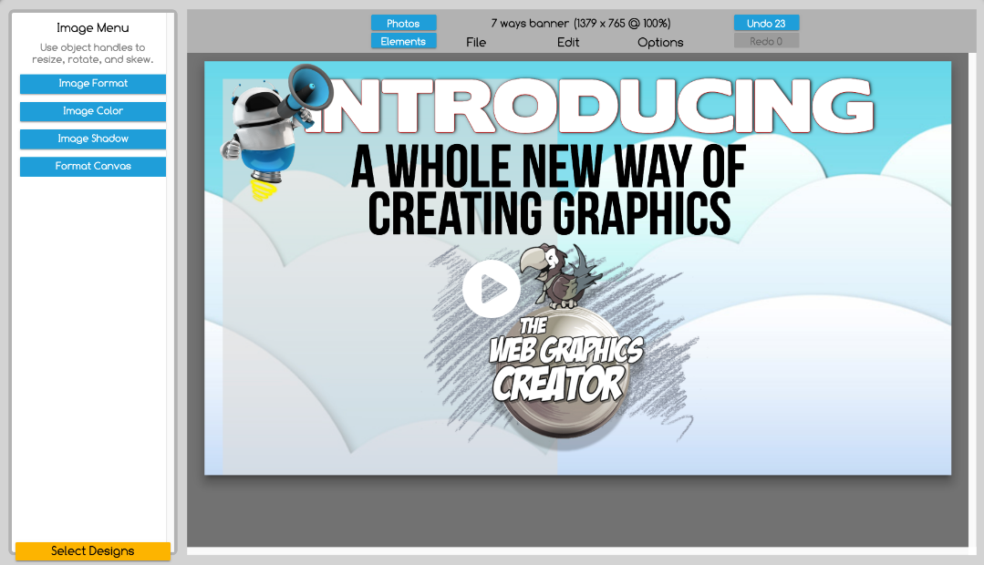 The Web Graphics Creator gallery image