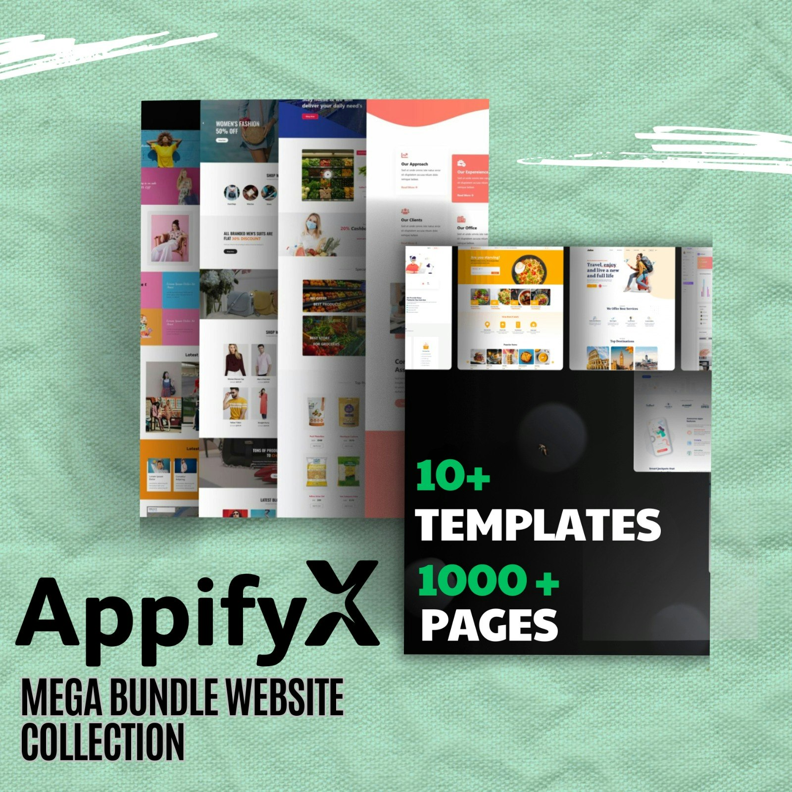 Mega Bundle Website Collection AppifyX