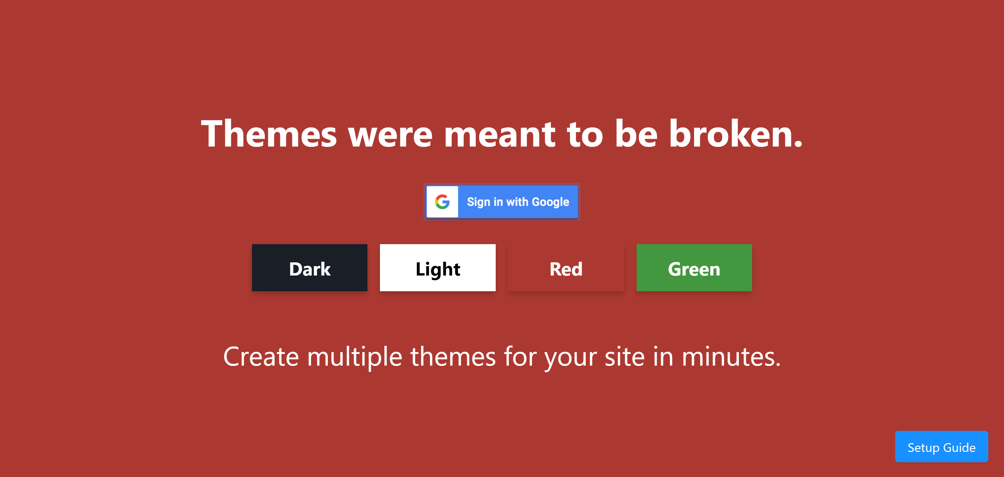 Theme Switch gallery image