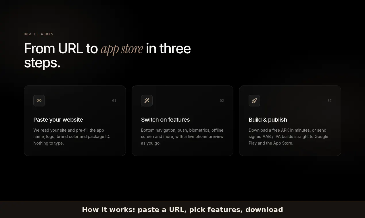 WebToApp gallery image