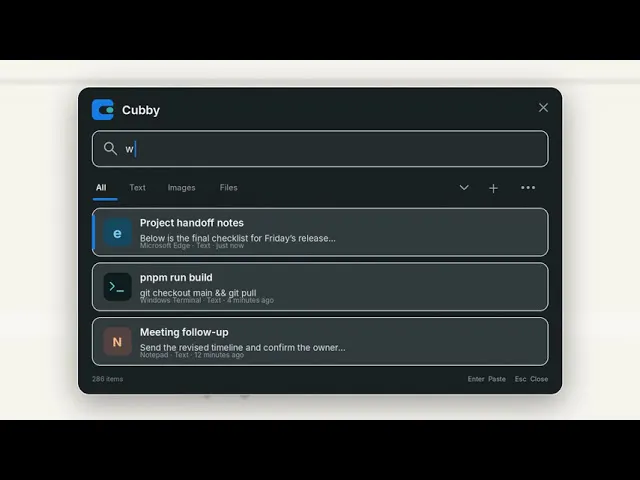 Cubby Clipboard gallery image