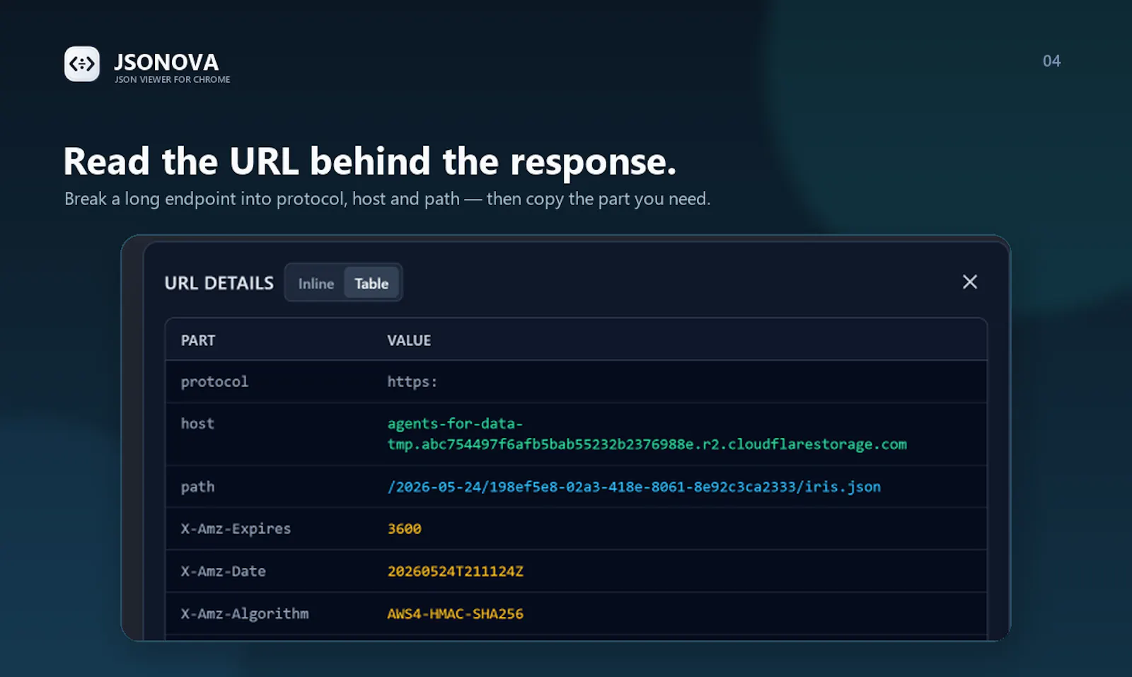JSONOVA screenshot 4