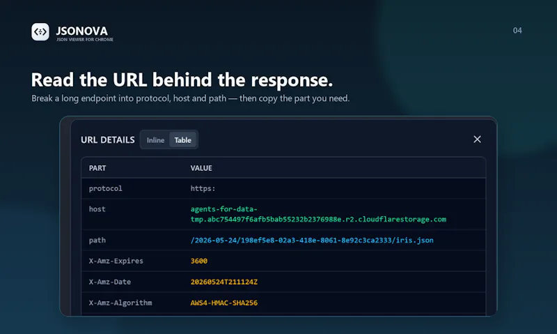JSONOVA screenshot 4