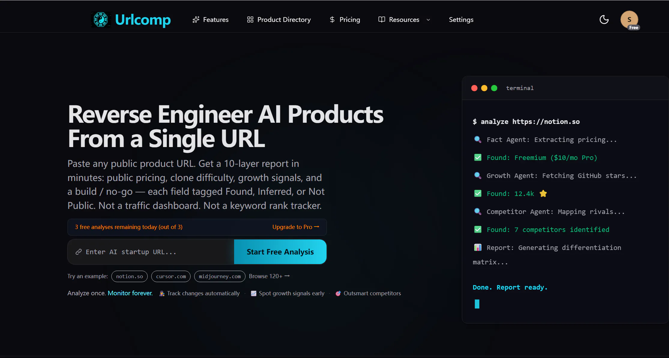 Reverse Engineer Any AI Startup gallery image