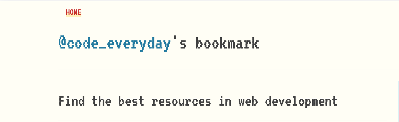 @code_everyday's bookmark gallery image