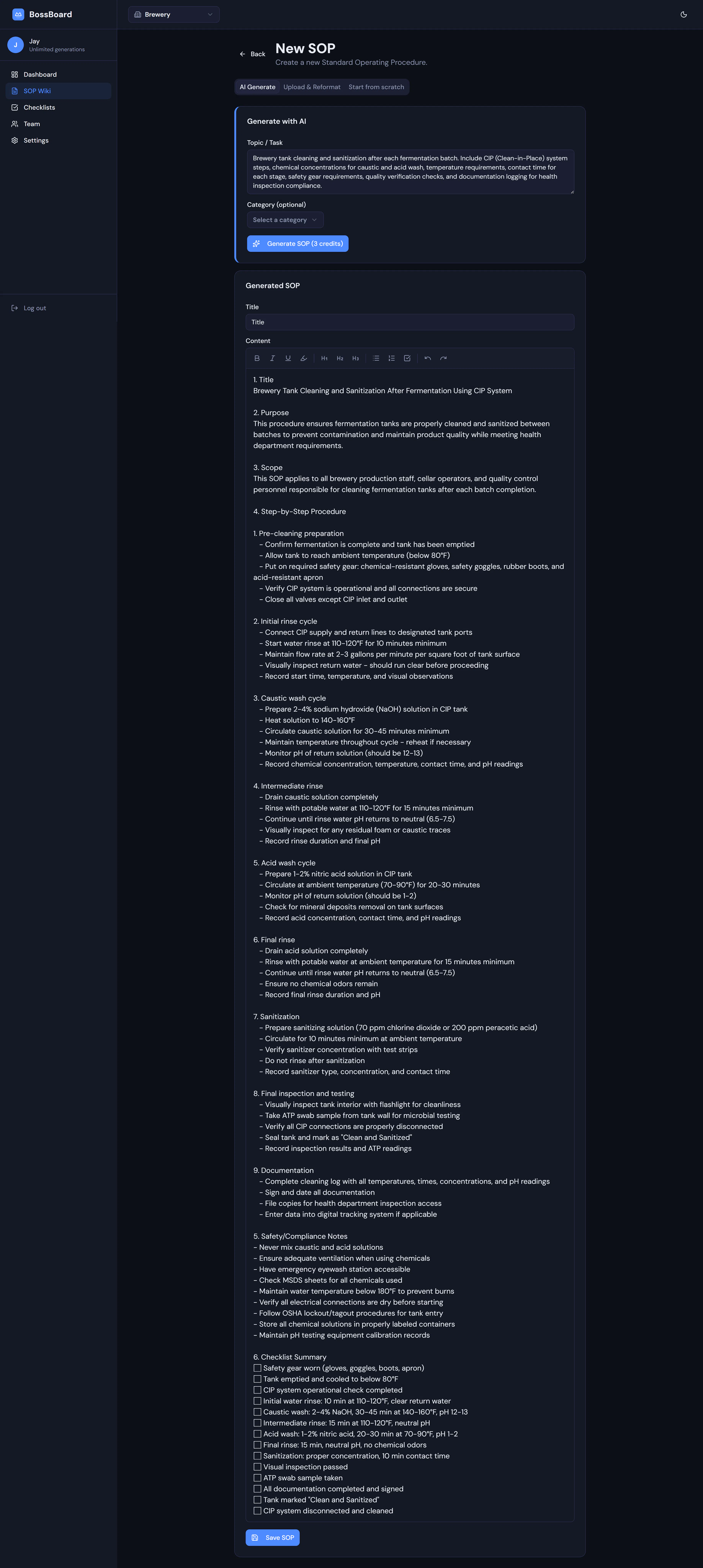 BossBoard gallery image