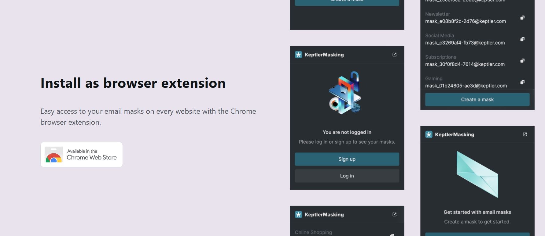 Keptler Email Masking gallery image