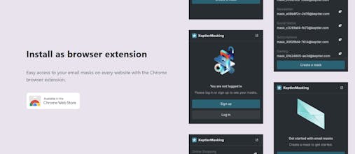 Keptler Email Masking gallery image