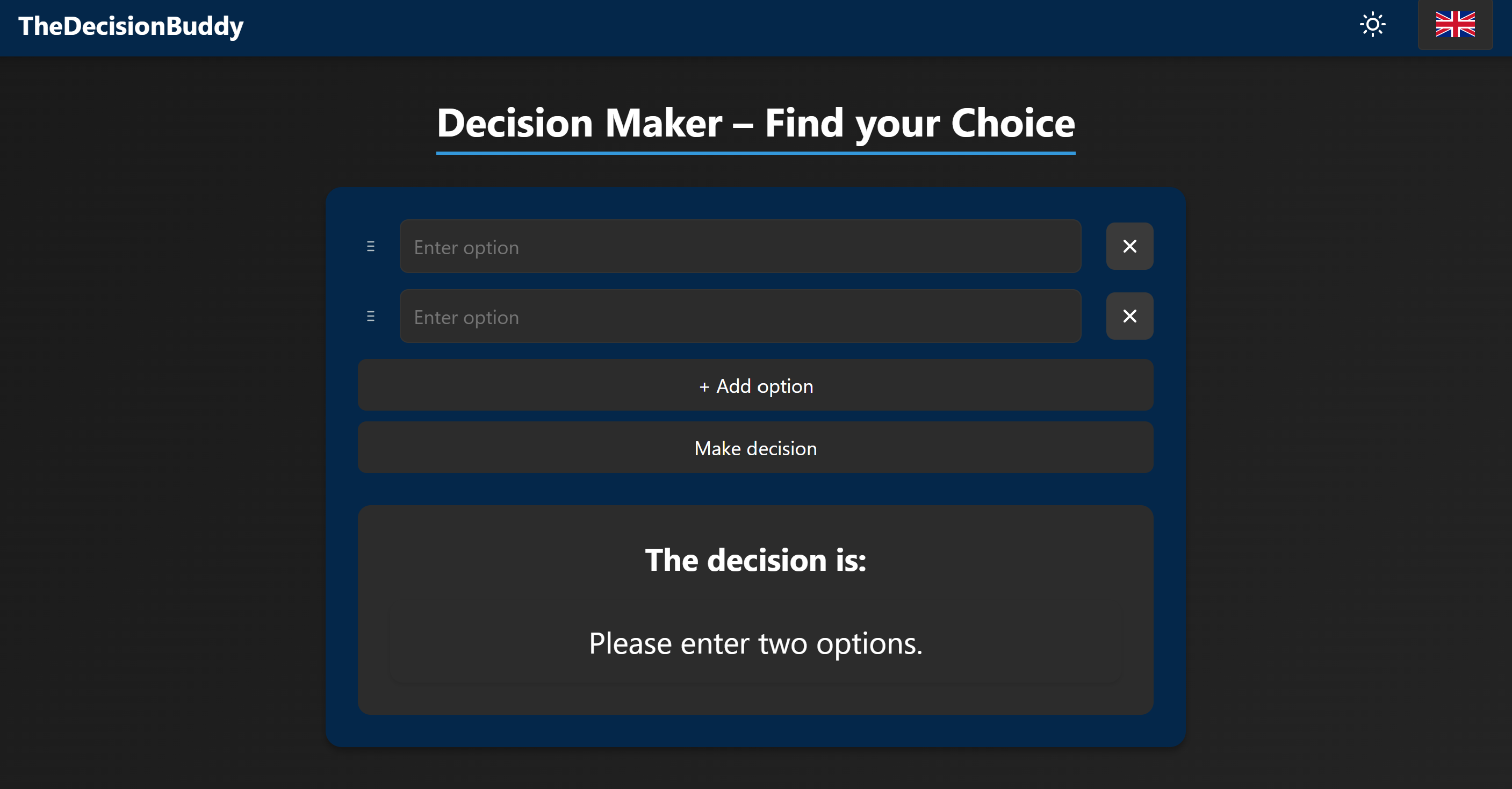 ThedecisionBuddy - Toma de decisión rápida y simple media 3