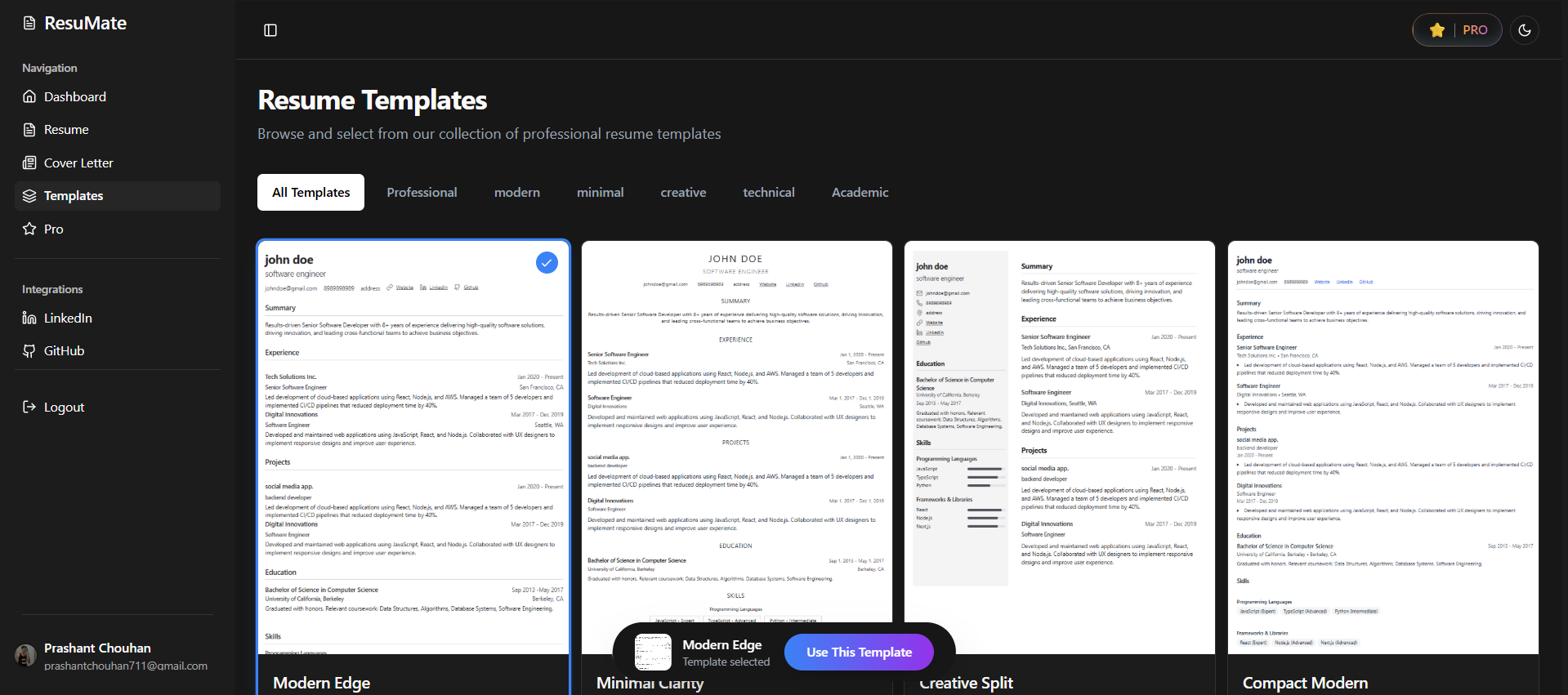 Resumate gallery image
