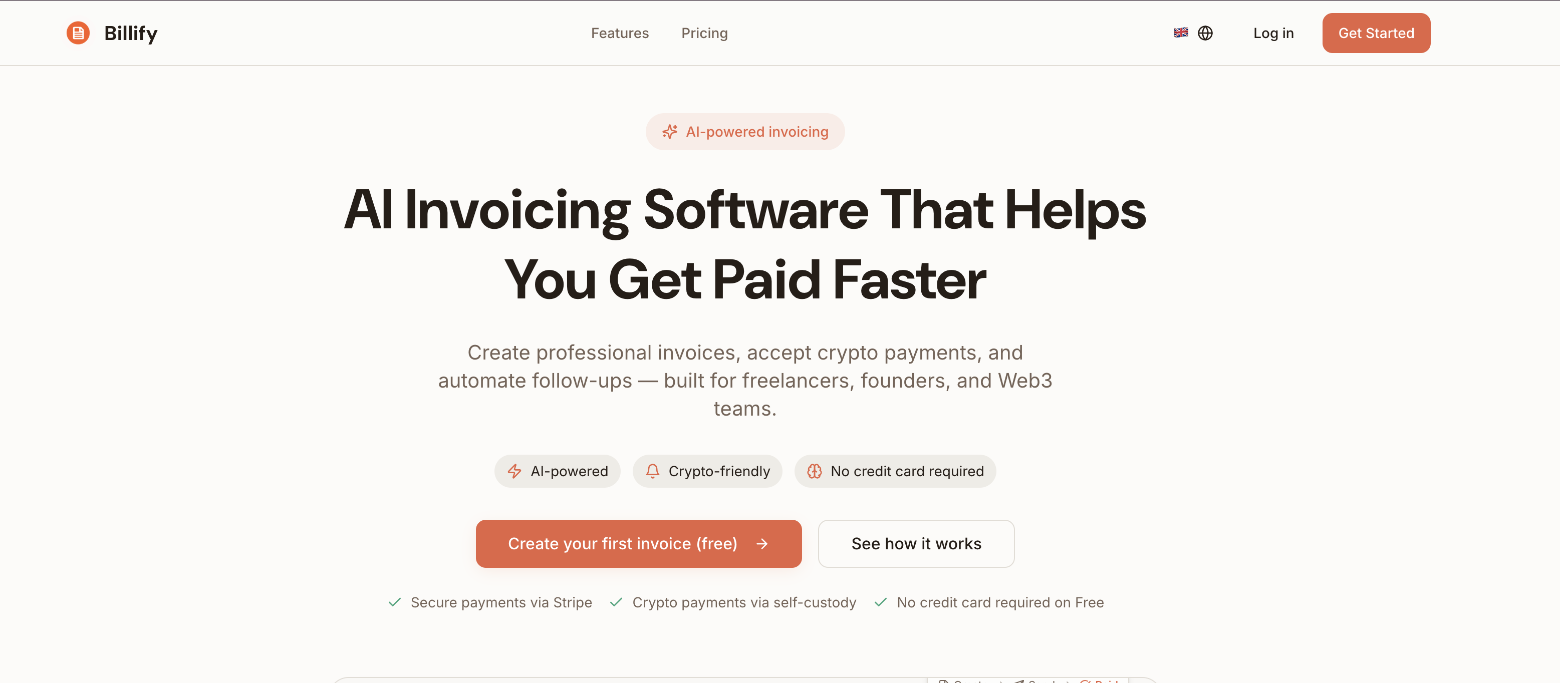 Billify gallery image