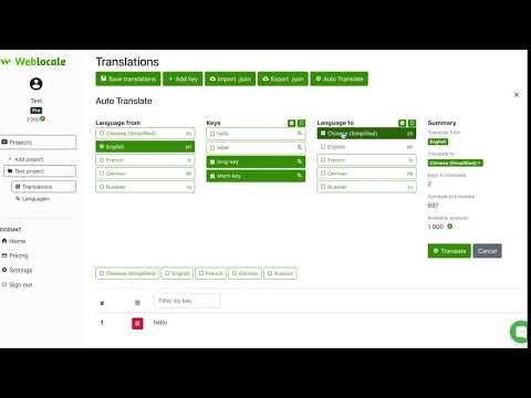 Weblocale gallery image