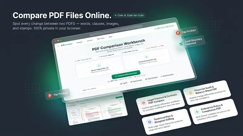 PdfCompare screenshot 1