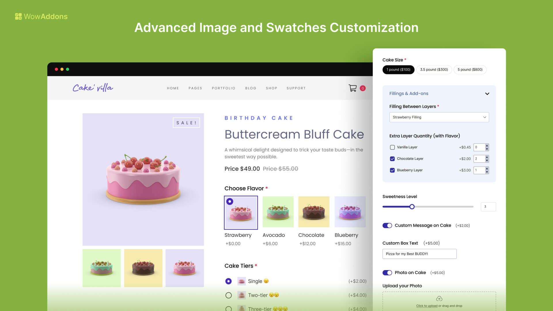 Wowaddons - Il plug -in avanzato di opzioni di prodotto WooCommerce media 3