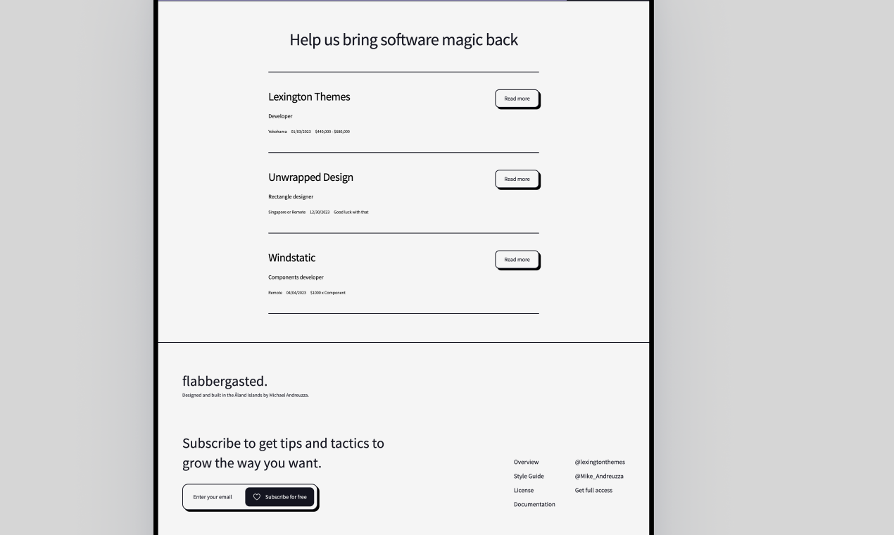 Ошеломленный - A neo-brutalist template made with Astro, Tailwind CSS & MDX медиа 4