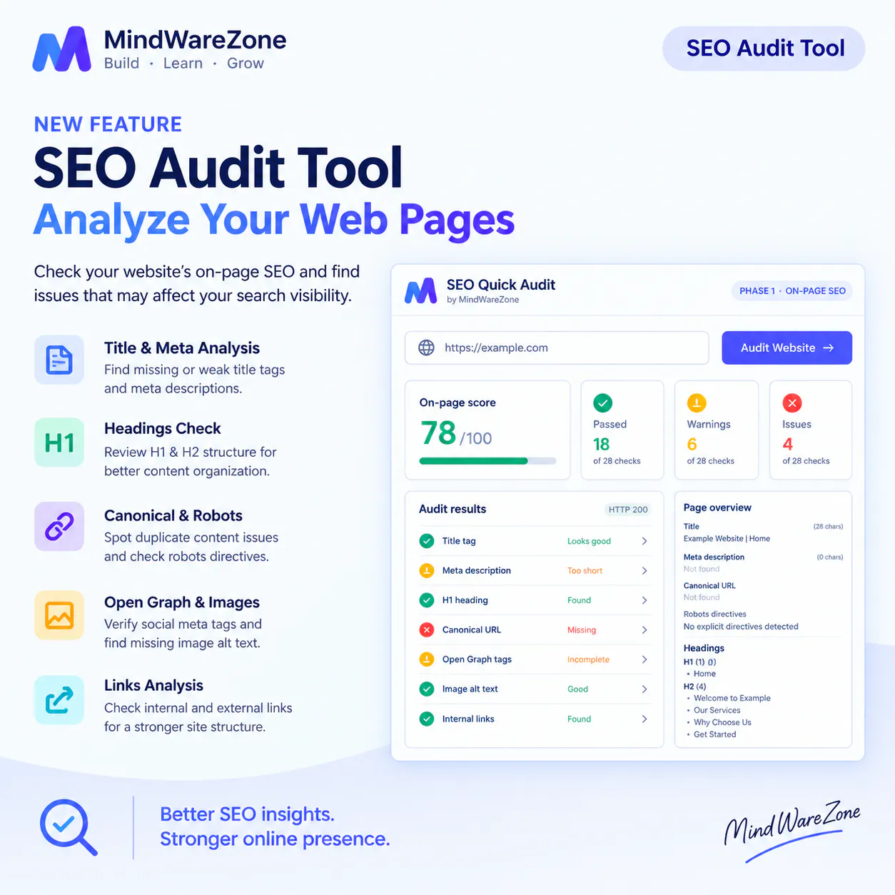 SEO Audit Tool gallery image