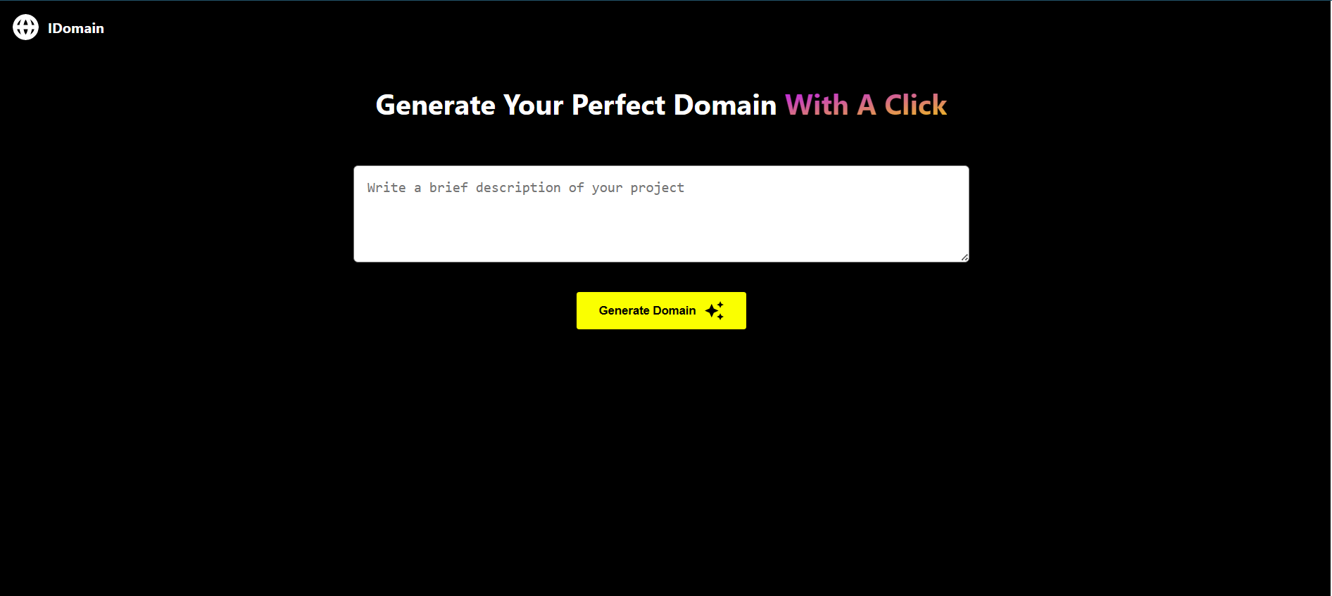 Media Idomains - Menjana domain sempurna anda dengan satu klik 1