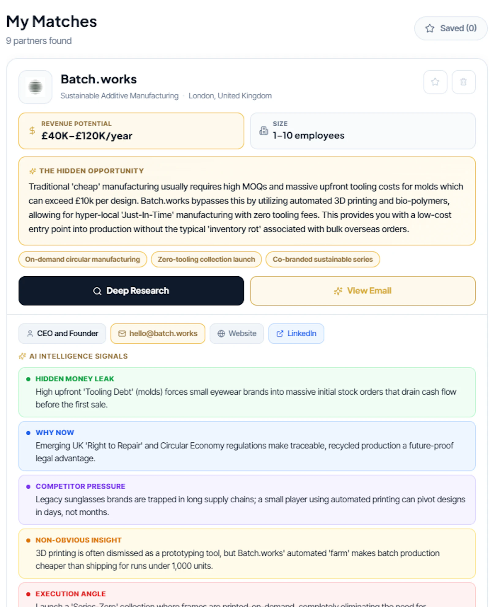 DealSenseMatch screenshot 2