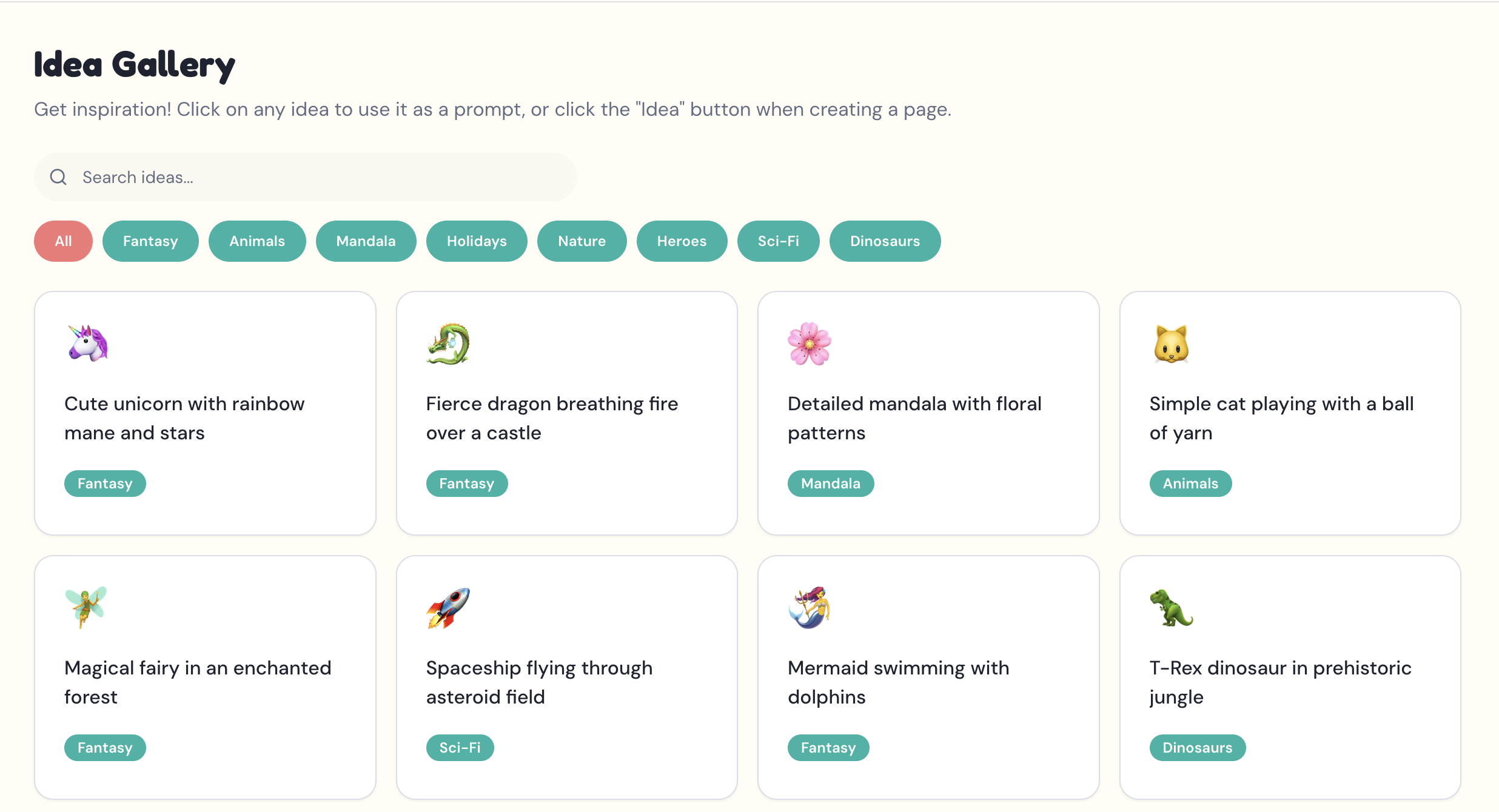 AI Coloring Pages Generator gallery image