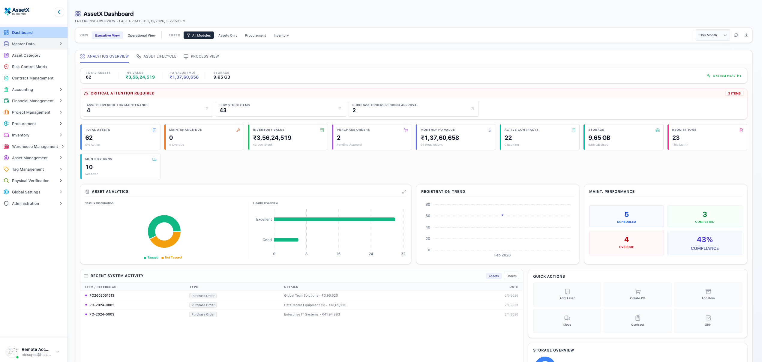 AssetX - Screenshot 3 showing product features and functionality