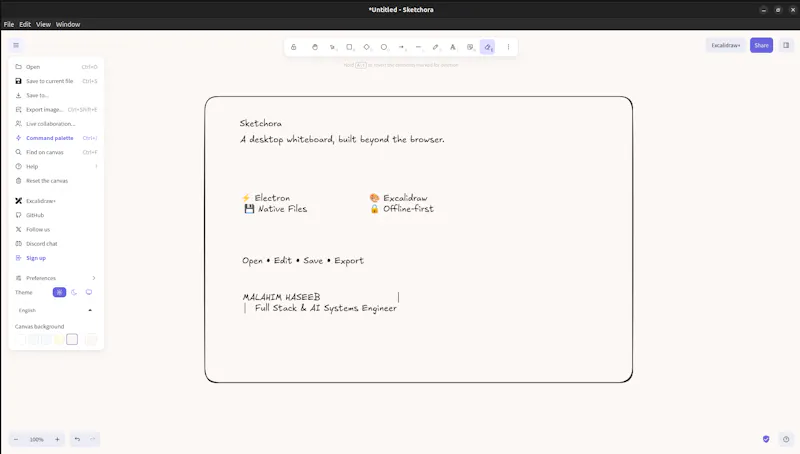 Sketchora screenshot 1
