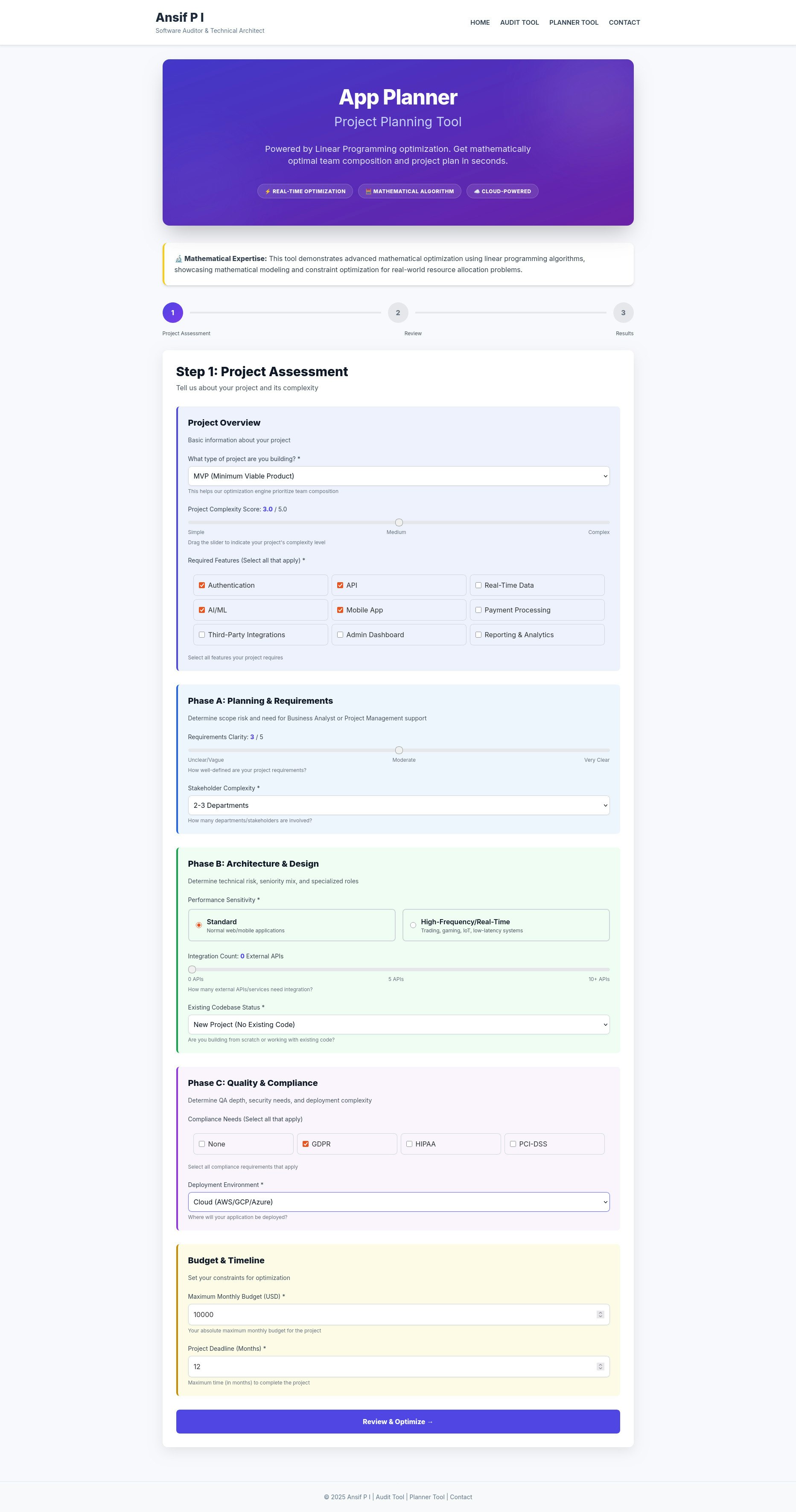 Staff Planning Tool gallery image