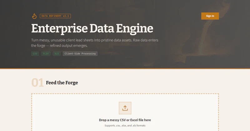 Enterprise Data Engine screenshot 1