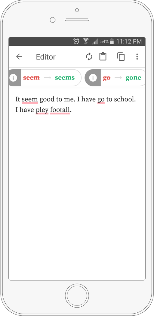 Correctify - Grammarly for Android gallery image