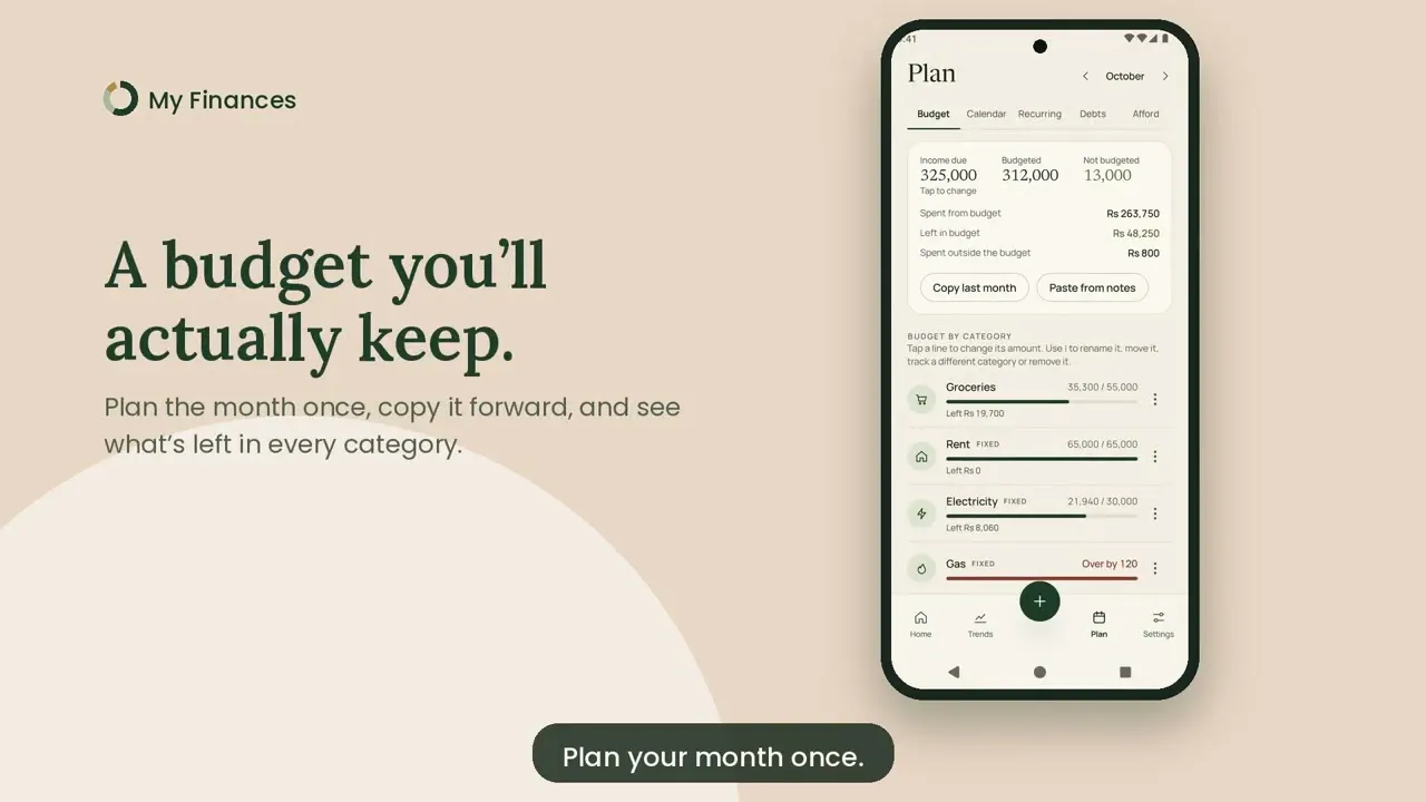 My Finances Tracker gallery image