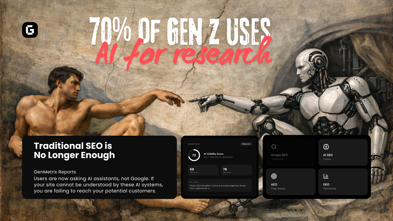 GenMetrix — AI Visibility Insights gallery image