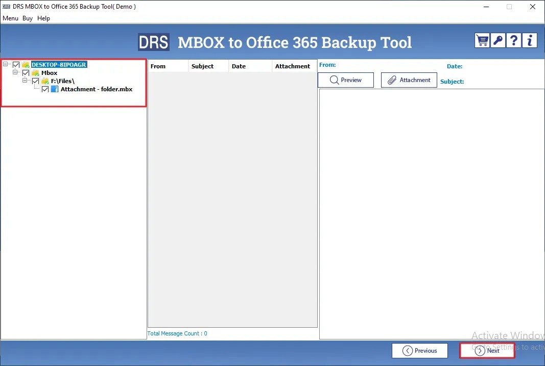 drs softech mboxからOffice 365への移行 media 2