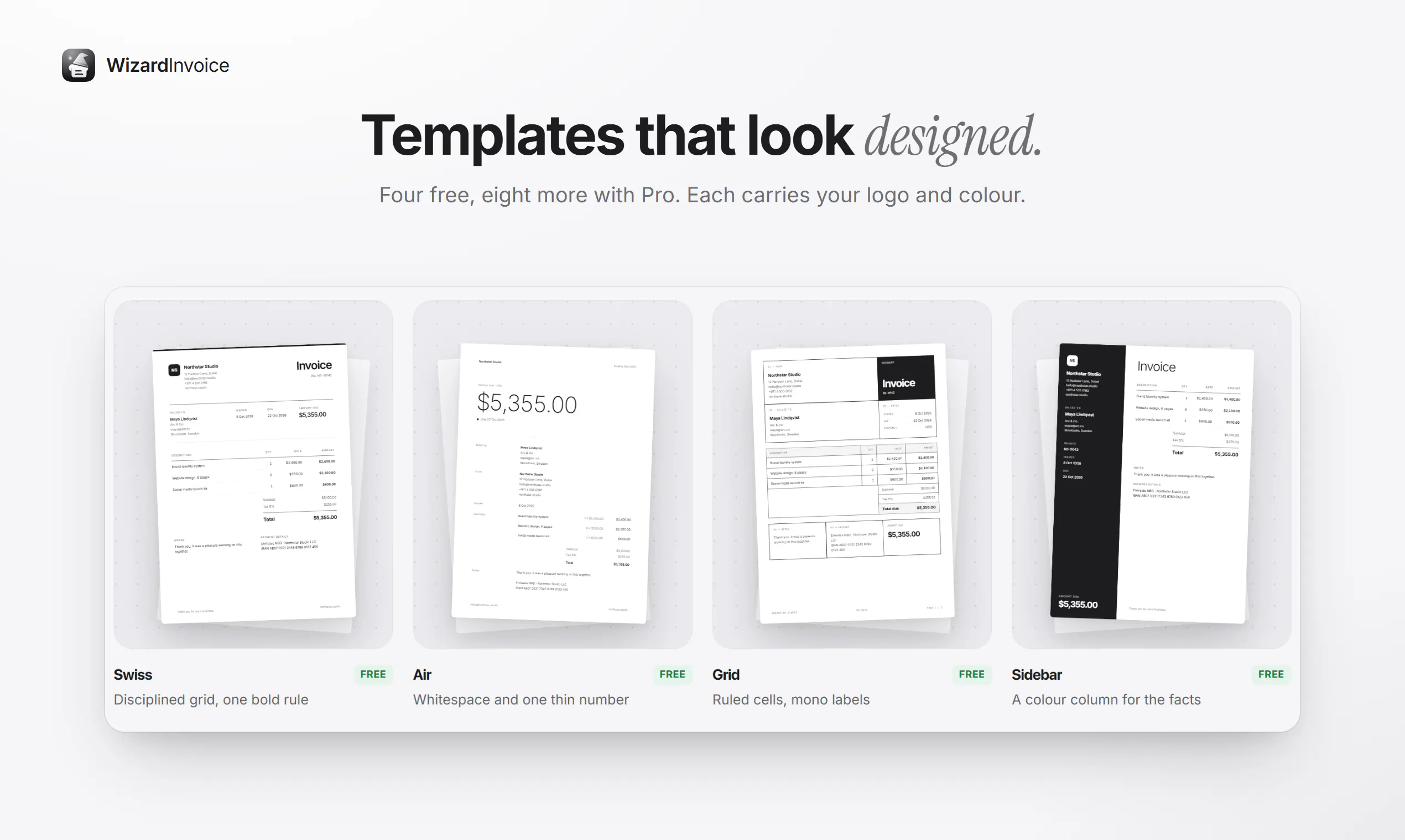 Wizard Invoice gallery image