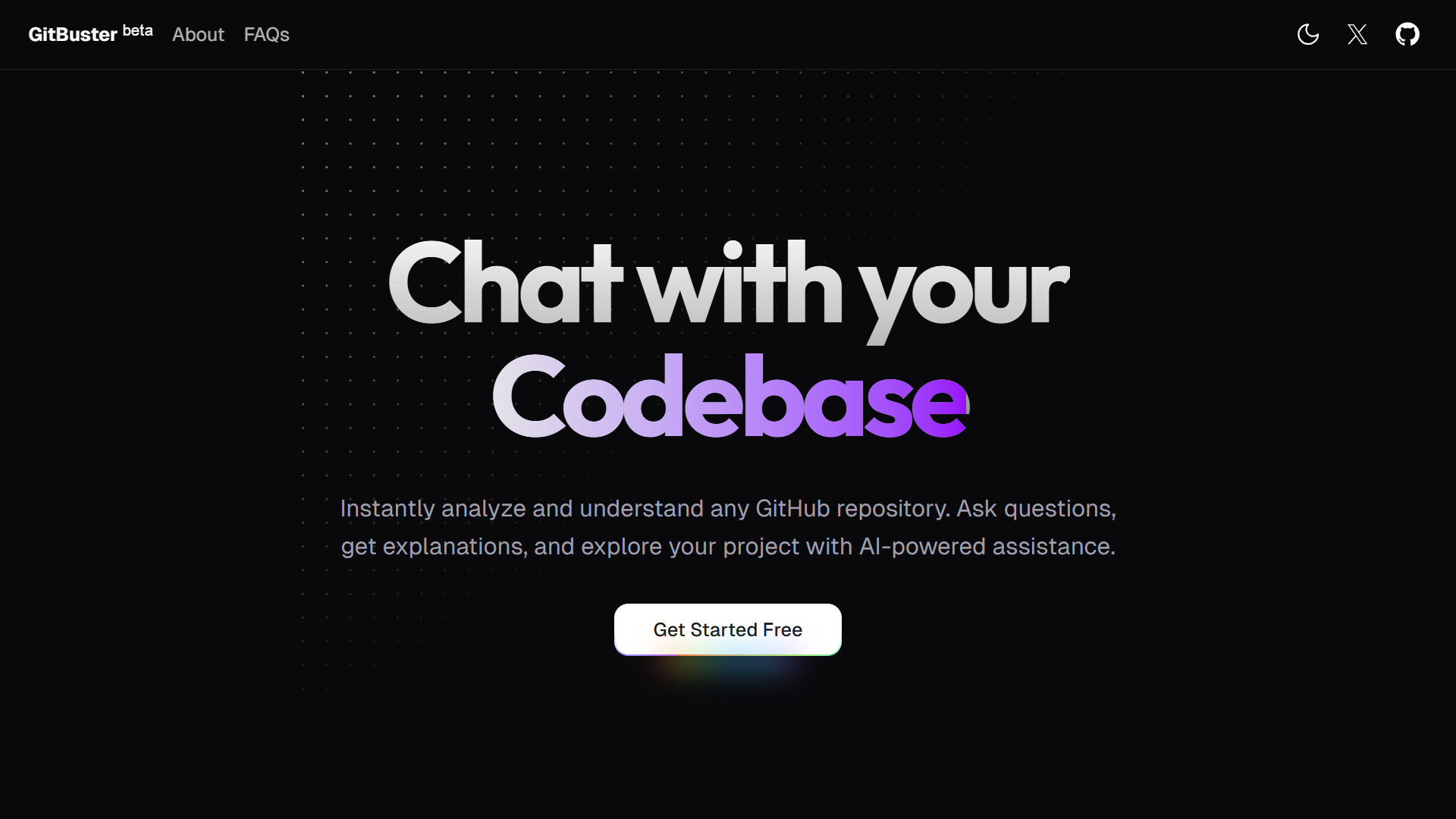 GitBuster - Screenshot 2 showing product features and functionality