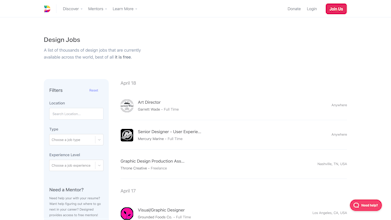 Designed.org Career Board gallery image