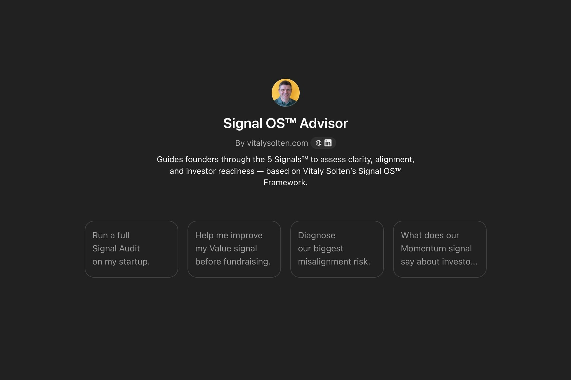 GPT Advisor for Founders gallery image