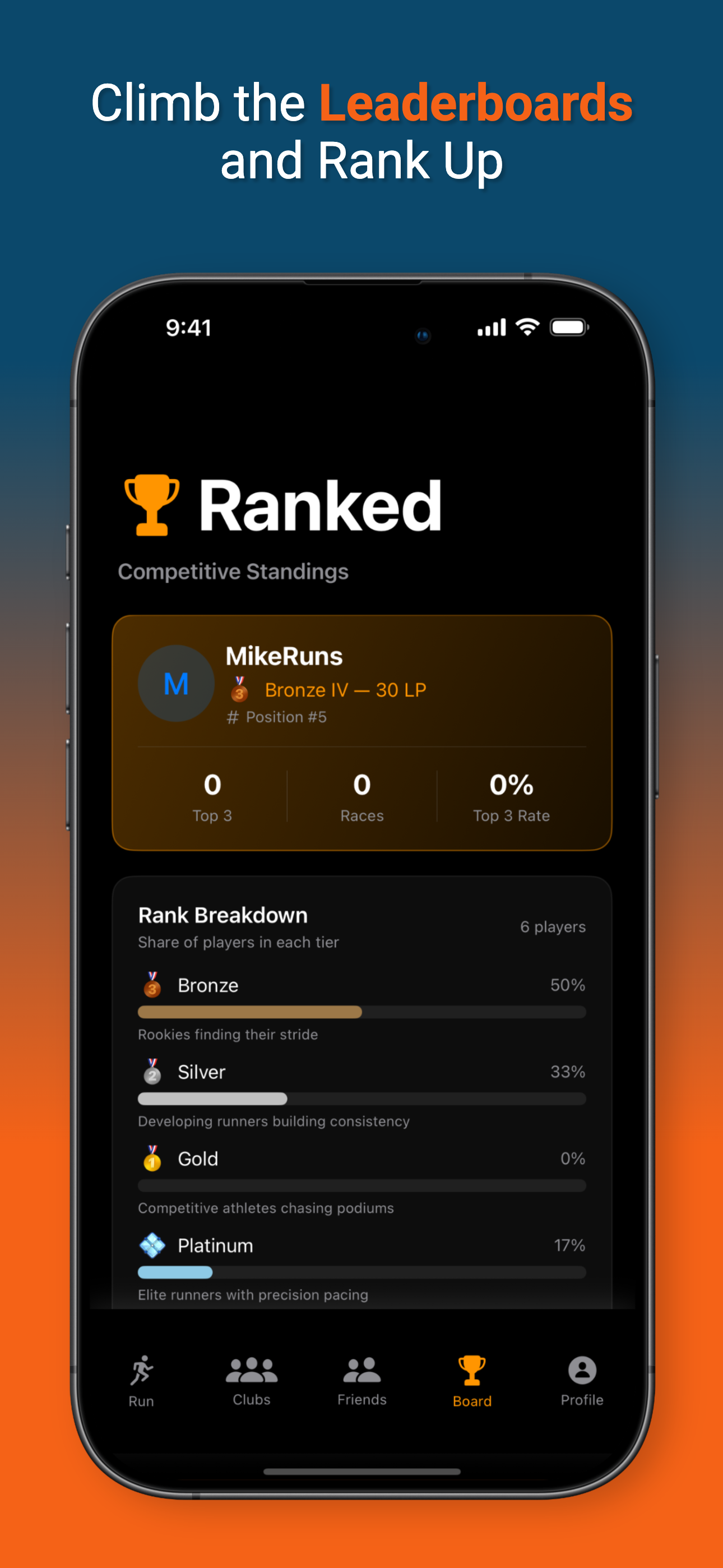RunTogether: Live Virtual Runs - Screenshot 4 showing product features and functionality