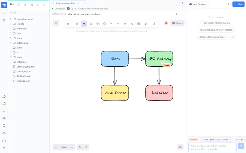 Nimbalyst Teams screenshot 3