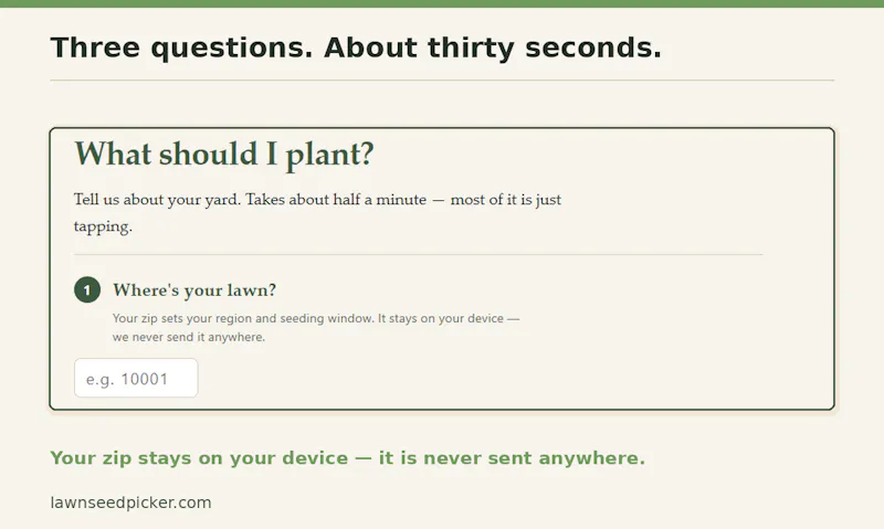 LawnSeedPicker screenshot 5