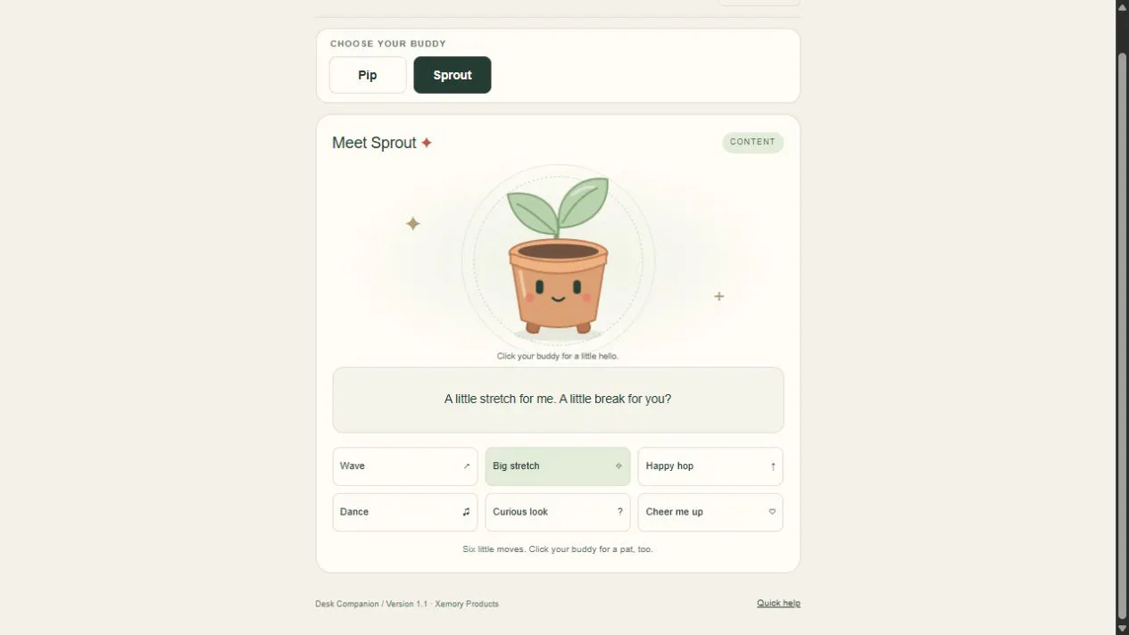 Animated Desktop Buddy — Beginner Kit gallery image
