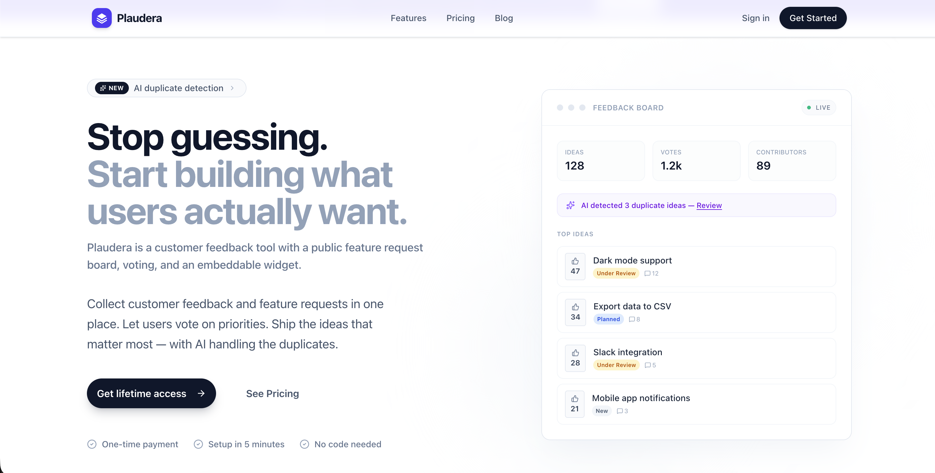 Plaudera gallery image