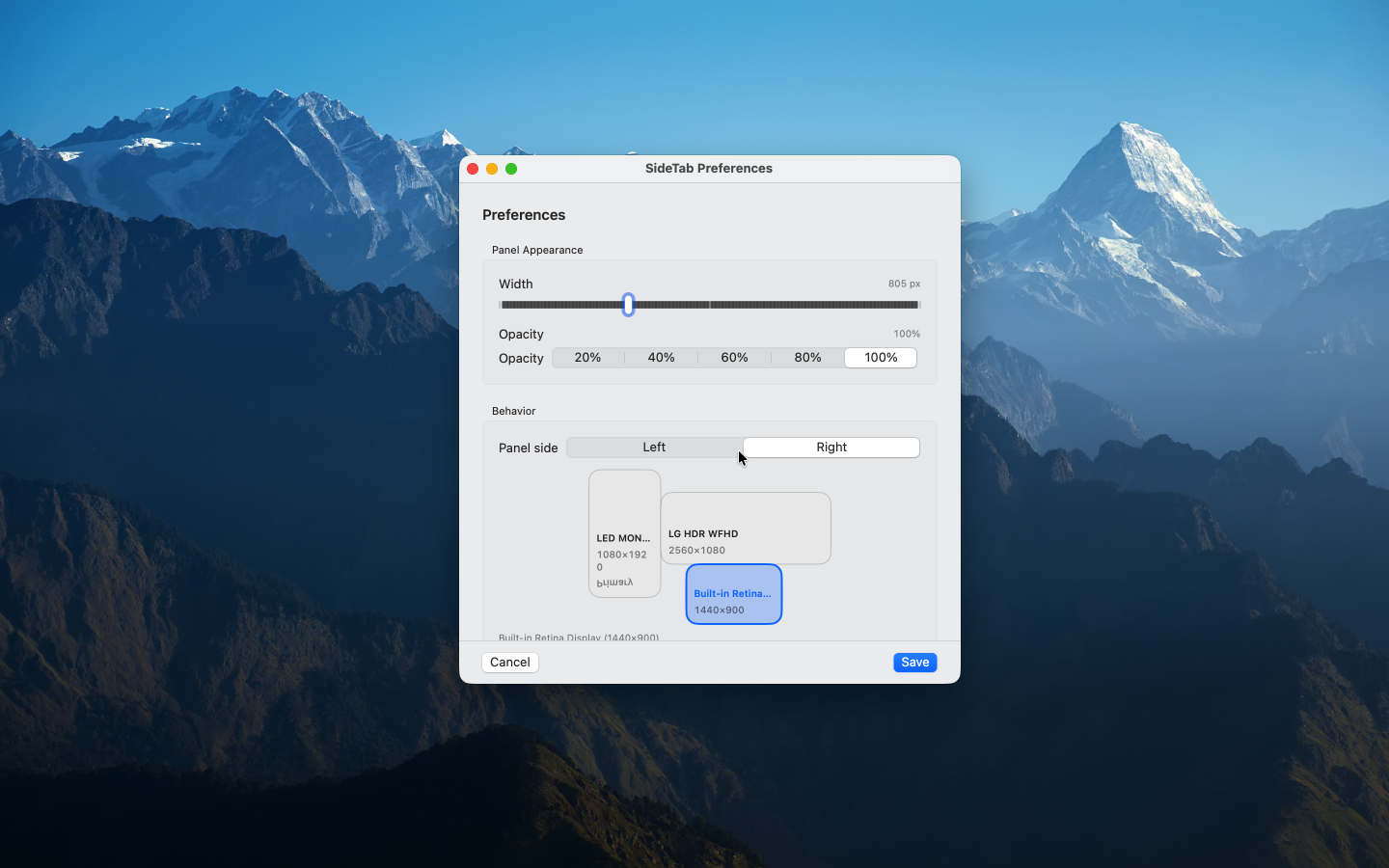 SideTab - Screenshot 3 preview