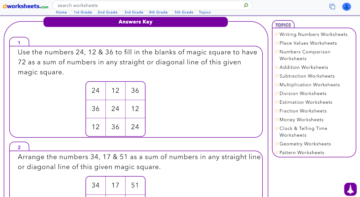 Dworksheets gallery image