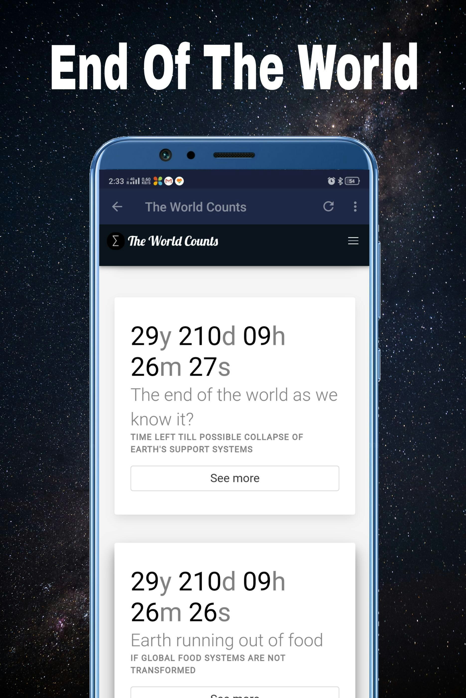 The World Counts Jobs & Careers | Product Hunt