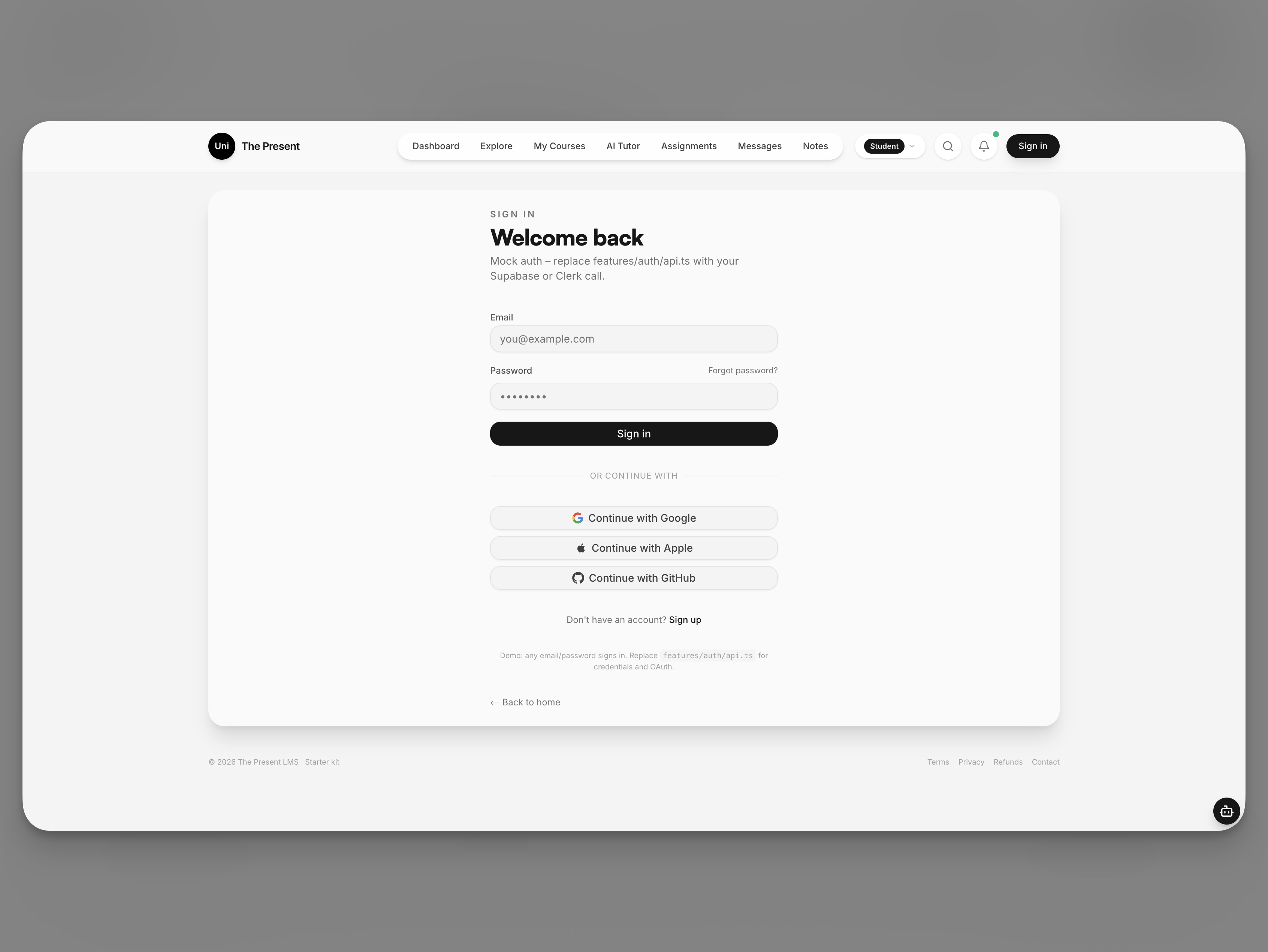 Uni The Present gallery image