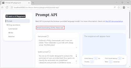 Prompt & Writing Assistance APIs gallery image