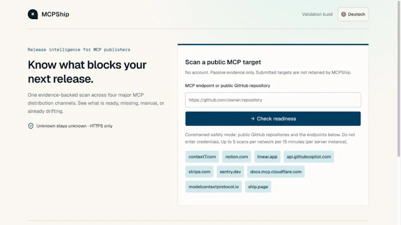 MCPShip screenshot 2
